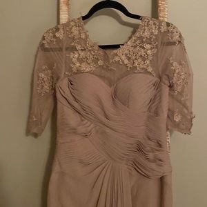 Breathtaking A-line mother of the bride dress